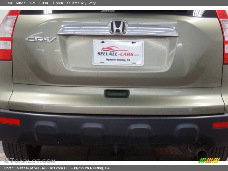 Green Tea Metallic / Ivory 2008 Honda CR-V EX 4WD