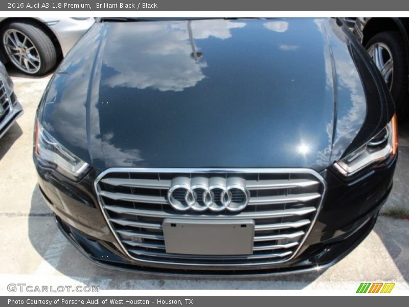 Brilliant Black / Black 2016 Audi A3 1.8 Premium