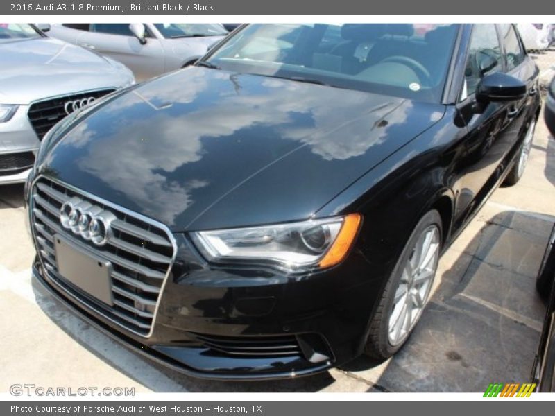 Brilliant Black / Black 2016 Audi A3 1.8 Premium