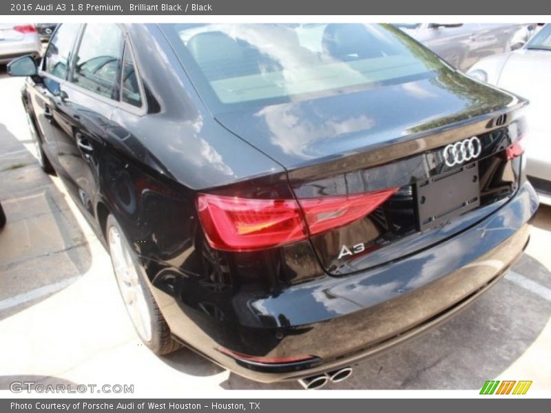 Brilliant Black / Black 2016 Audi A3 1.8 Premium