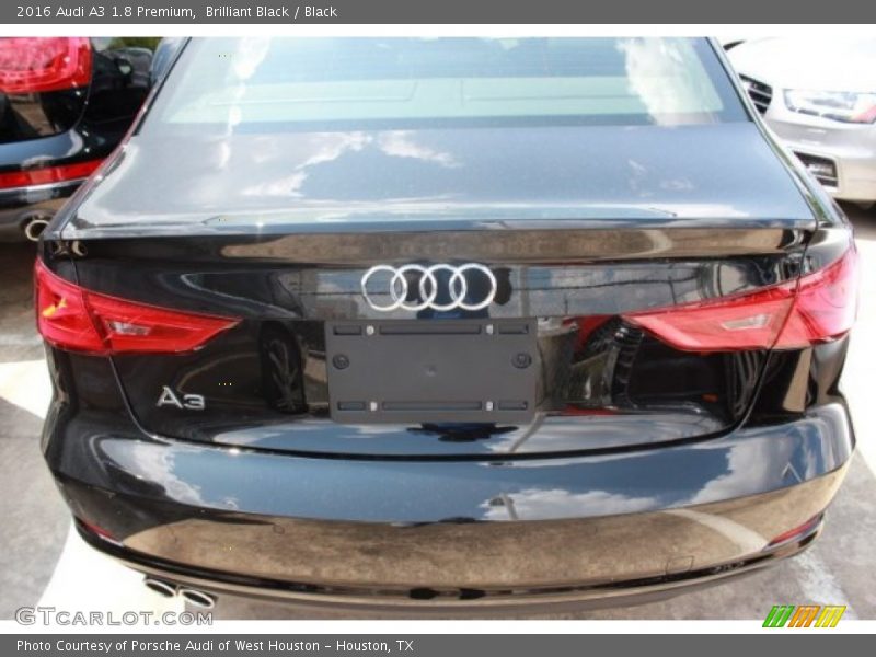 Brilliant Black / Black 2016 Audi A3 1.8 Premium