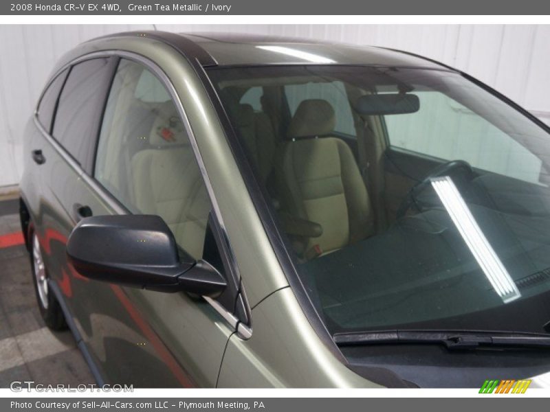 Green Tea Metallic / Ivory 2008 Honda CR-V EX 4WD