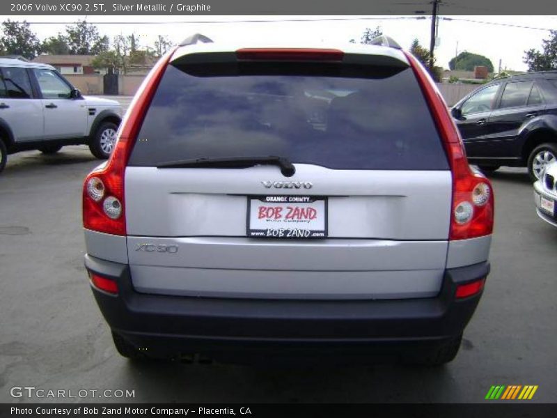 Silver Metallic / Graphite 2006 Volvo XC90 2.5T