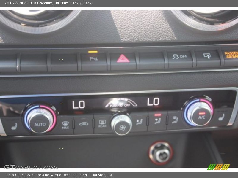 Brilliant Black / Black 2016 Audi A3 1.8 Premium