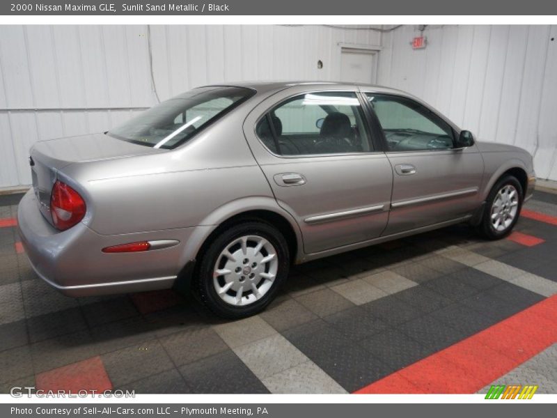Sunlit Sand Metallic / Black 2000 Nissan Maxima GLE