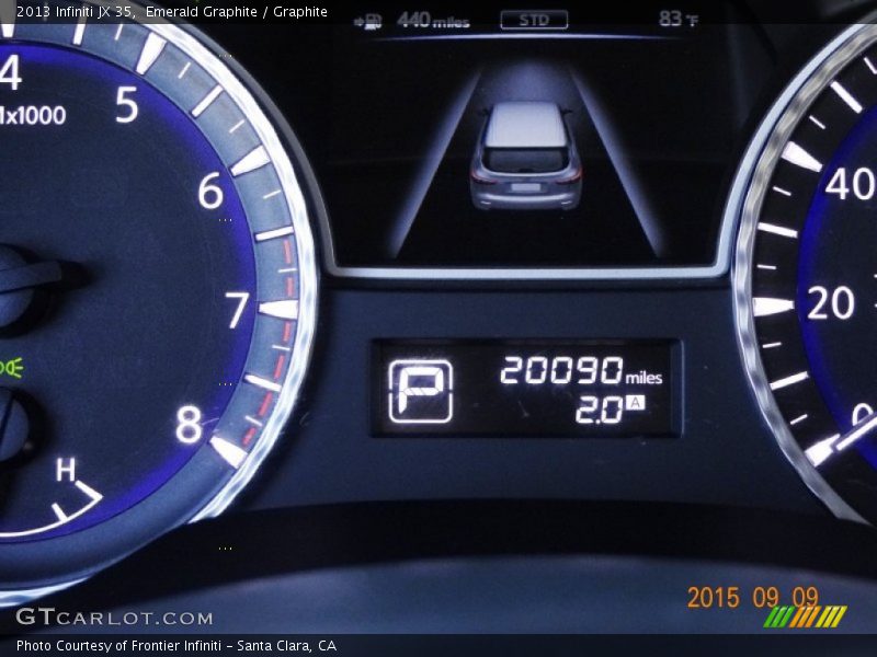 Emerald Graphite / Graphite 2013 Infiniti JX 35