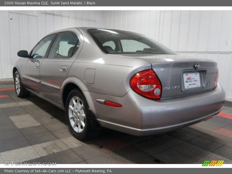 Sunlit Sand Metallic / Black 2000 Nissan Maxima GLE