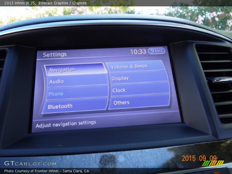 Emerald Graphite / Graphite 2013 Infiniti JX 35
