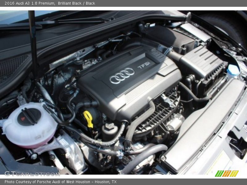 Brilliant Black / Black 2016 Audi A3 1.8 Premium