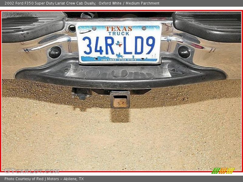 Oxford White / Medium Parchment 2002 Ford F350 Super Duty Lariat Crew Cab Dually