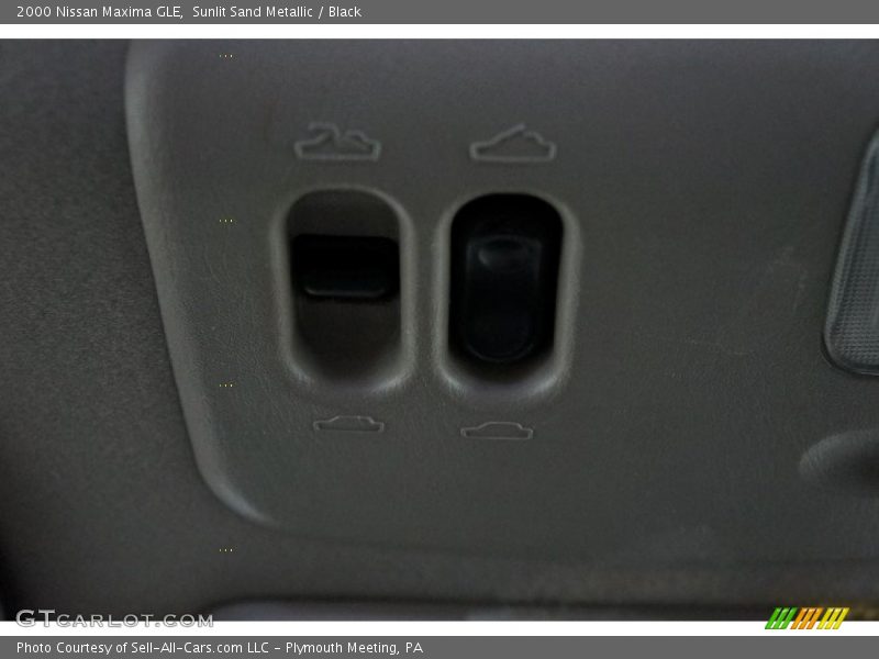 Sunlit Sand Metallic / Black 2000 Nissan Maxima GLE