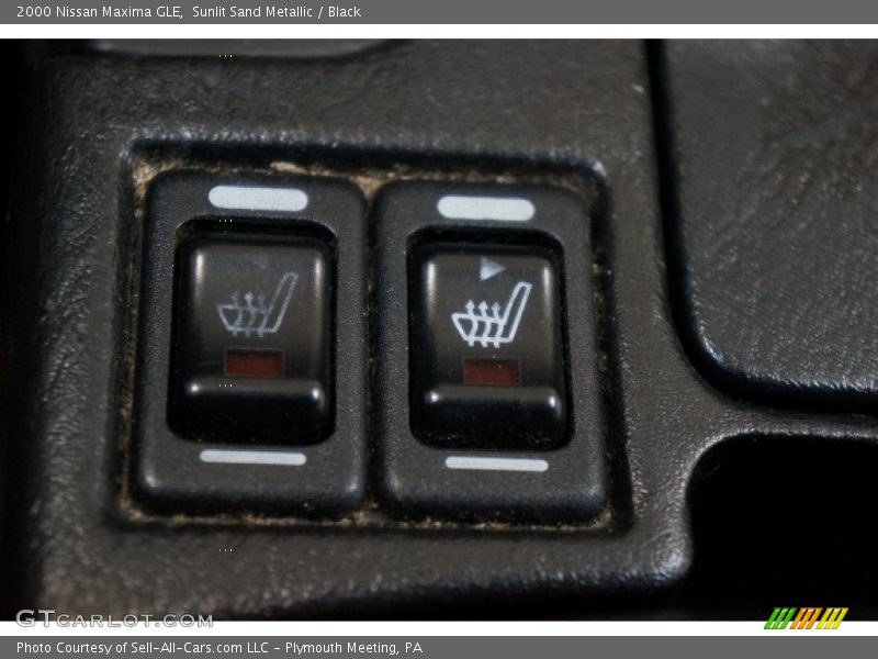 Sunlit Sand Metallic / Black 2000 Nissan Maxima GLE