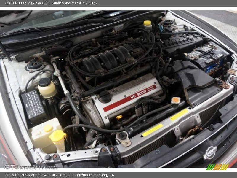 Sunlit Sand Metallic / Black 2000 Nissan Maxima GLE