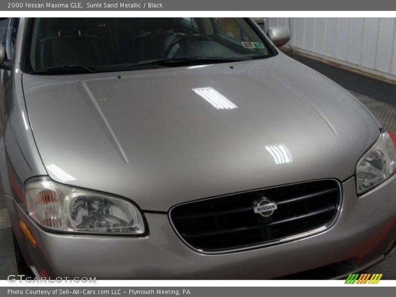 Sunlit Sand Metallic / Black 2000 Nissan Maxima GLE