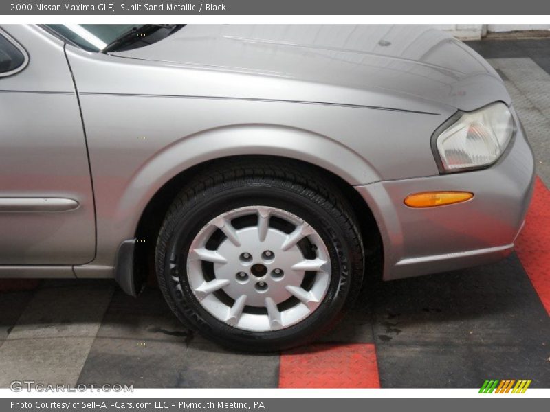 Sunlit Sand Metallic / Black 2000 Nissan Maxima GLE