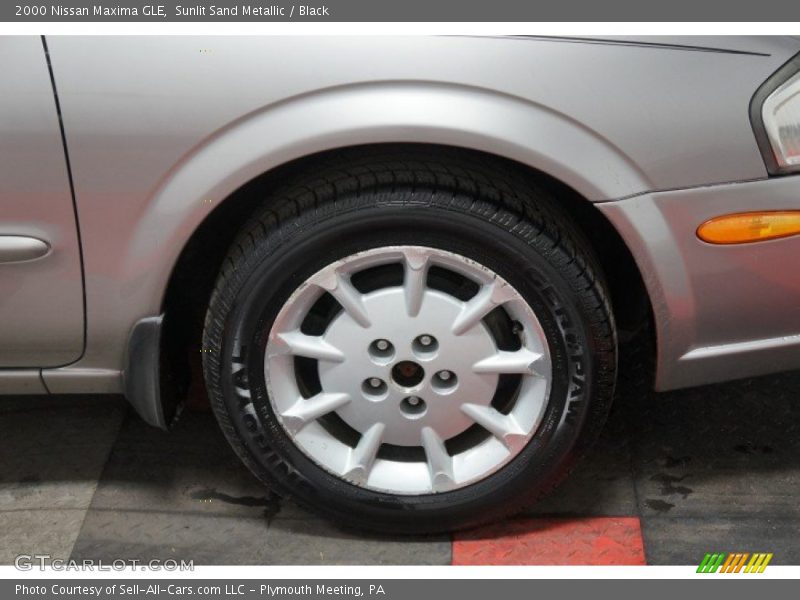 Sunlit Sand Metallic / Black 2000 Nissan Maxima GLE