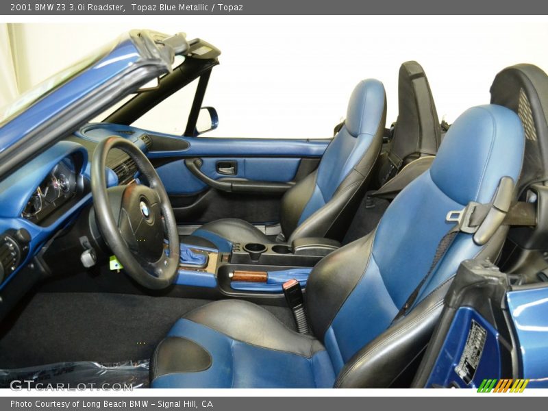 Front Seat of 2001 Z3 3.0i Roadster