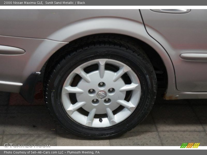 Sunlit Sand Metallic / Black 2000 Nissan Maxima GLE