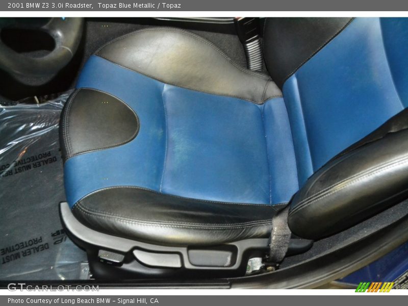 Front Seat of 2001 Z3 3.0i Roadster