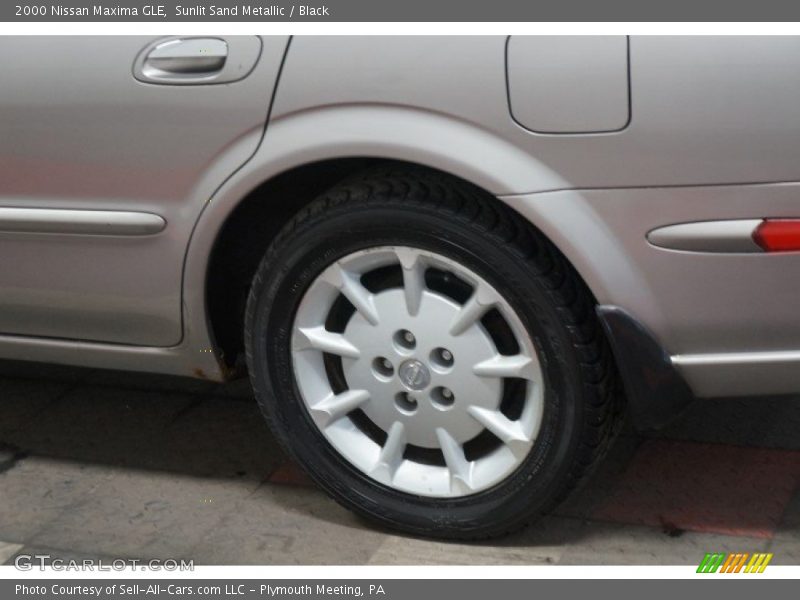 Sunlit Sand Metallic / Black 2000 Nissan Maxima GLE