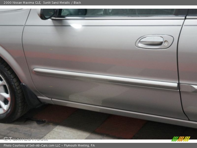 Sunlit Sand Metallic / Black 2000 Nissan Maxima GLE