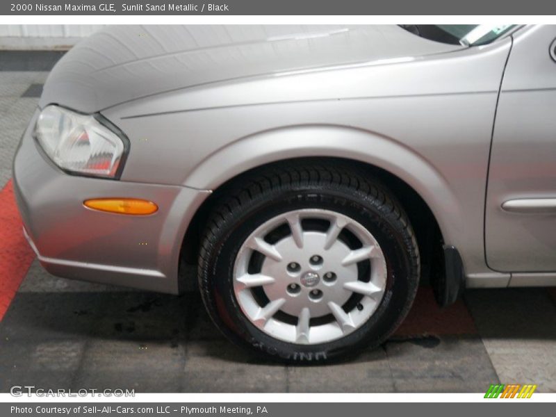 Sunlit Sand Metallic / Black 2000 Nissan Maxima GLE