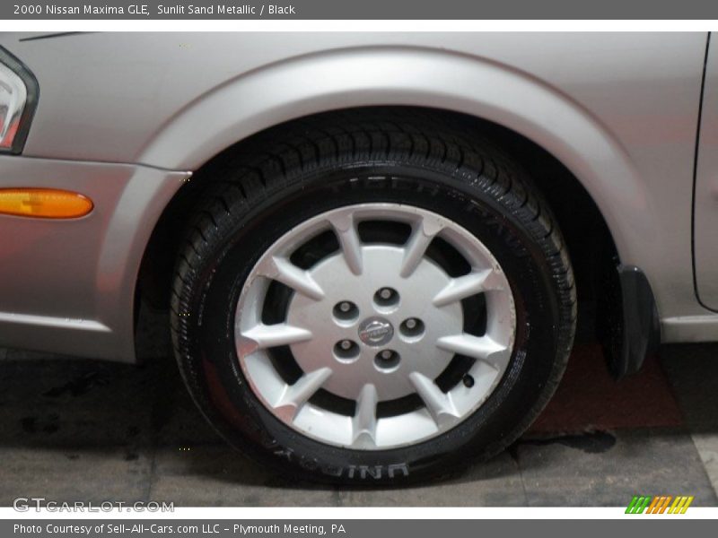 Sunlit Sand Metallic / Black 2000 Nissan Maxima GLE
