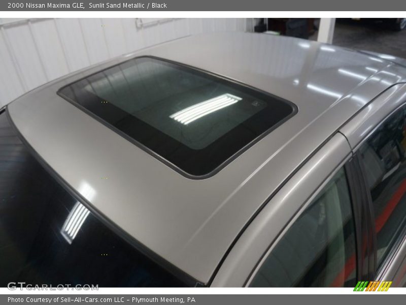 Sunlit Sand Metallic / Black 2000 Nissan Maxima GLE