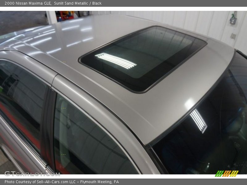 Sunlit Sand Metallic / Black 2000 Nissan Maxima GLE