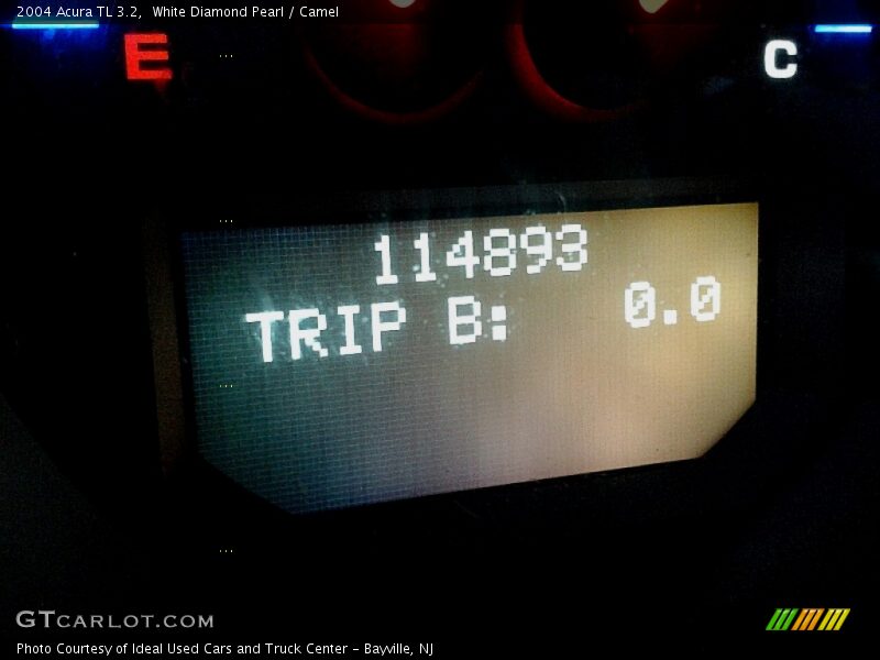 White Diamond Pearl / Camel 2004 Acura TL 3.2