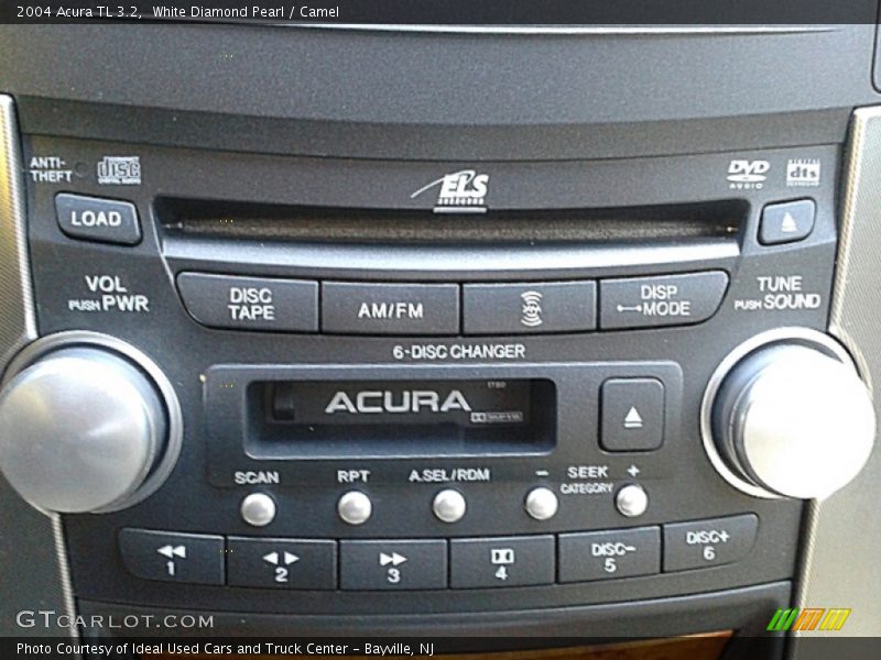 White Diamond Pearl / Camel 2004 Acura TL 3.2