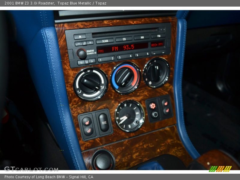 Controls of 2001 Z3 3.0i Roadster