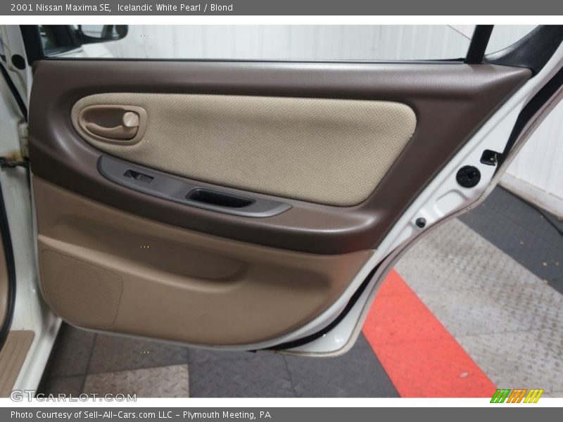 Icelandic White Pearl / Blond 2001 Nissan Maxima SE