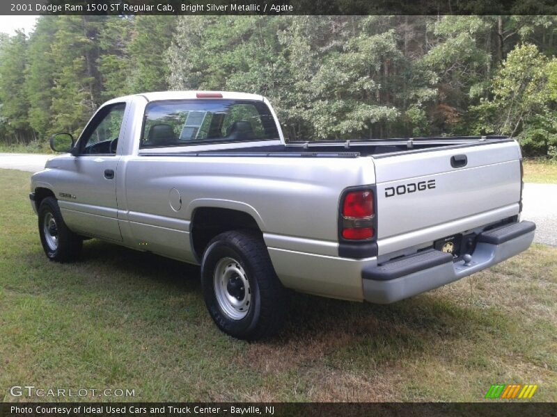 Bright Silver Metallic / Agate 2001 Dodge Ram 1500 ST Regular Cab