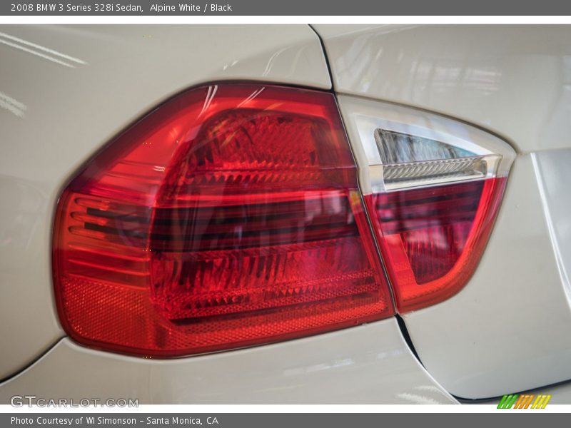 Alpine White / Black 2008 BMW 3 Series 328i Sedan
