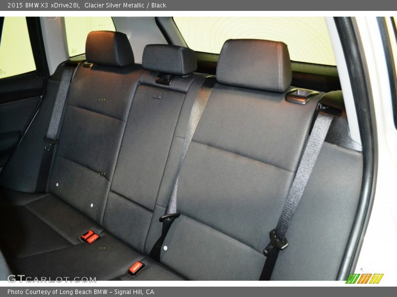 Glacier Silver Metallic / Black 2015 BMW X3 xDrive28i