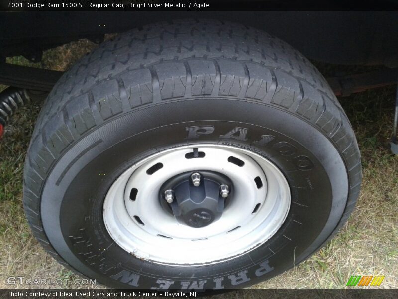 Bright Silver Metallic / Agate 2001 Dodge Ram 1500 ST Regular Cab