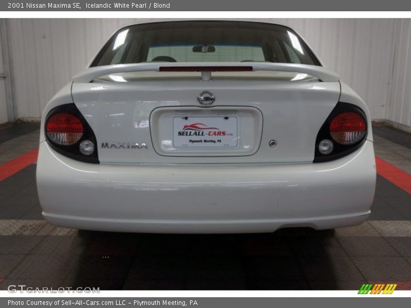 Icelandic White Pearl / Blond 2001 Nissan Maxima SE