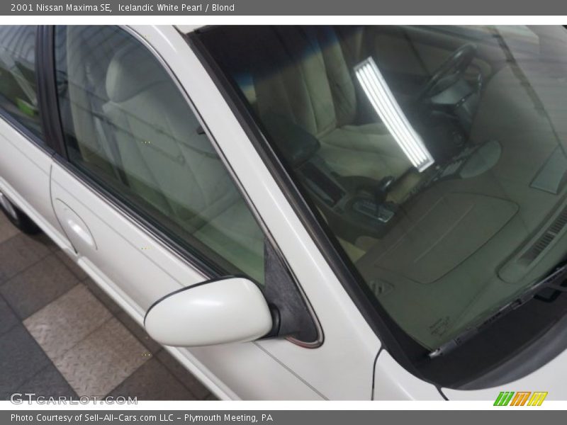 Icelandic White Pearl / Blond 2001 Nissan Maxima SE