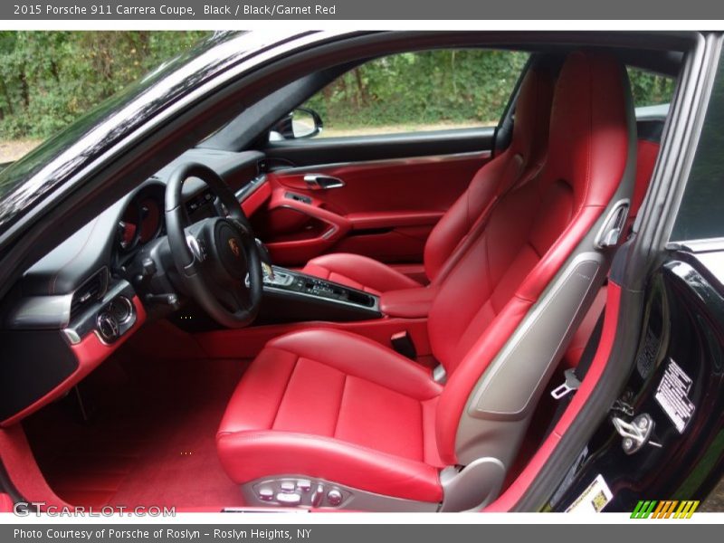 Front Seat of 2015 911 Carrera Coupe