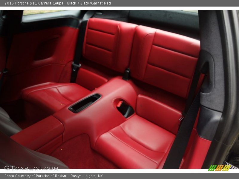 Rear Seat of 2015 911 Carrera Coupe