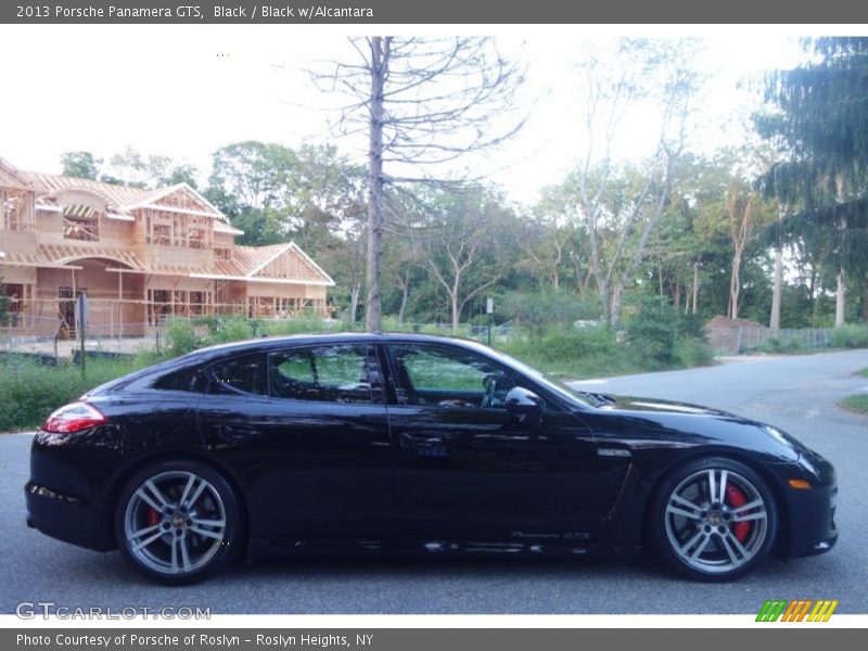 Black / Black w/Alcantara 2013 Porsche Panamera GTS