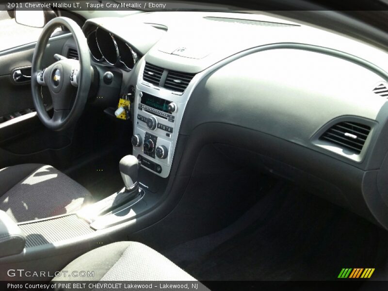 Taupe Gray Metallic / Ebony 2011 Chevrolet Malibu LT