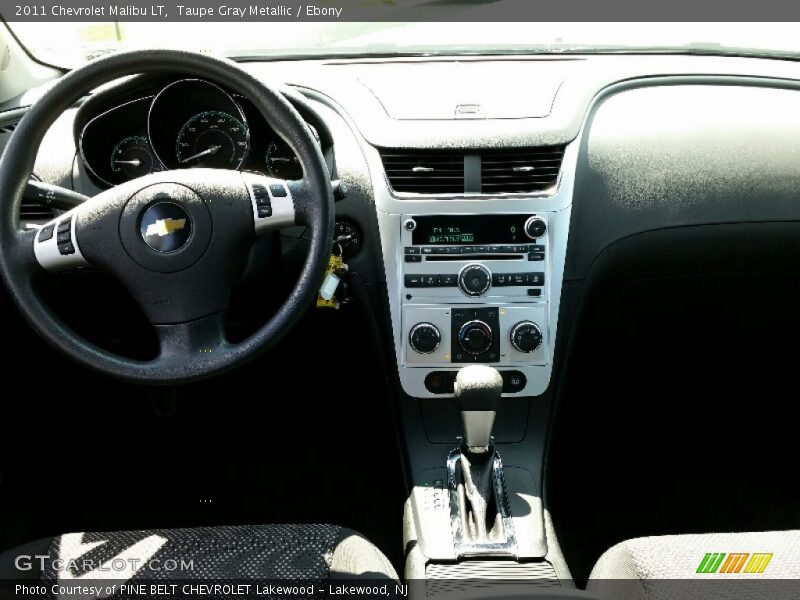Taupe Gray Metallic / Ebony 2011 Chevrolet Malibu LT
