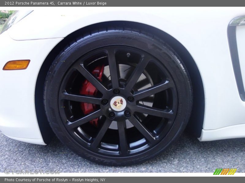 Carrara White / Luxor Beige 2012 Porsche Panamera 4S