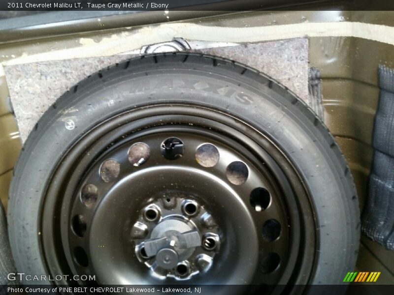 Taupe Gray Metallic / Ebony 2011 Chevrolet Malibu LT