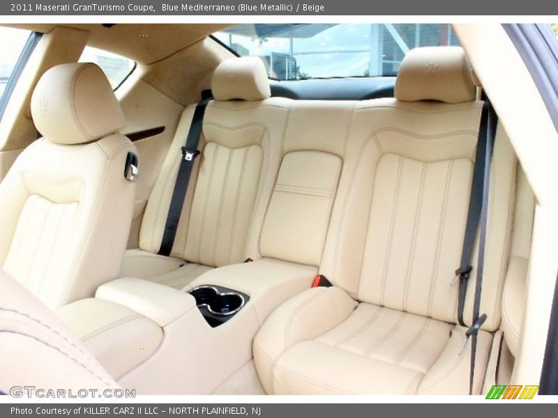 Rear Seat of 2011 GranTurismo Coupe