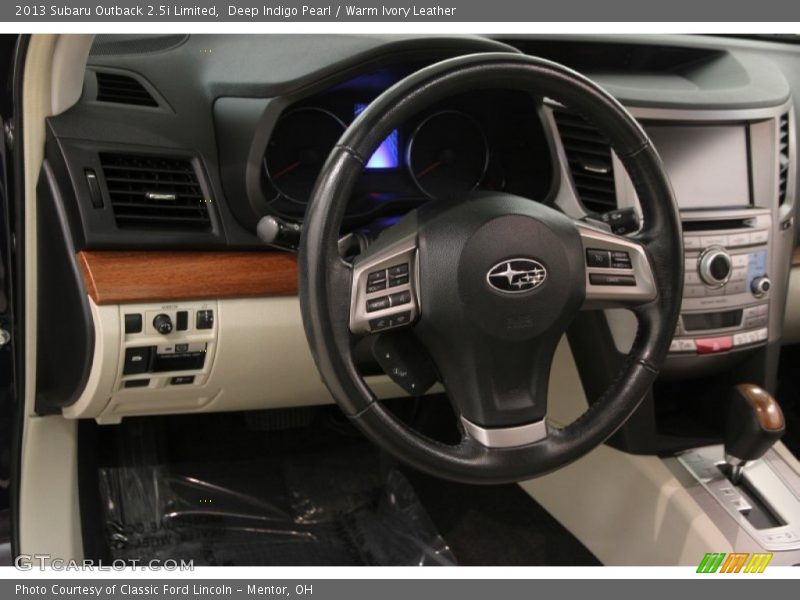  2013 Outback 2.5i Limited Steering Wheel