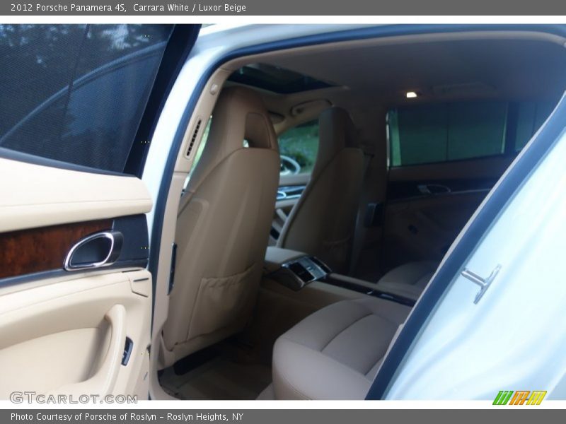 Carrara White / Luxor Beige 2012 Porsche Panamera 4S