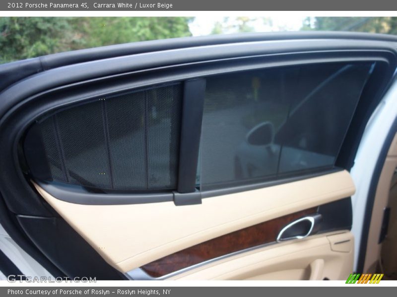 Carrara White / Luxor Beige 2012 Porsche Panamera 4S